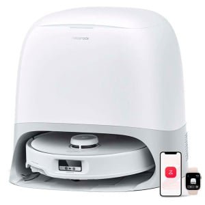 Roborock Qrevo Curv - Robotstofzuiger met multifunctioneel station 3.0 - 18500 Pa - Anti-klit systeem