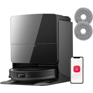 Roborock Saros 10R - Robotstofzuiger Met Dweilfunctie- 22000Pa-7,98 cm Ultraslank Ontwerp-Vuildetectiesysteem-80°C Warmwatermopwas-Zelfreinigend Station & Anti-Klit Borstels - Slimme spraakassistent- S8 maxv ultra Upgrade-2 Dweilen