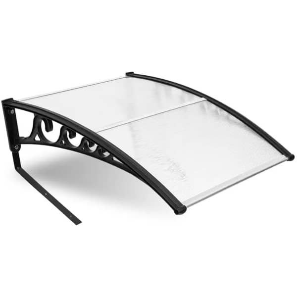 Robotgrasmaaier Garage met UV-Bescherming - 105x85x56cm - Transparant Polycarbonaat Dak - Weerbestendig - Compatibel met Robomow, Yardforce, Gardena, Bosch, Zoef, Kress, Husqvarna, Sunseeker, Luba, Dreame, Einhell, Parkside - Carport voor Robotmaaier