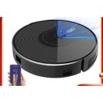Robotstofzuiger - Dweilrobot - Dweilfunctie - 6000Pa - Slimme Navigatie - 3-in-1 - App Bediening - HEPA Filter - Auto-Opladen - Zwart