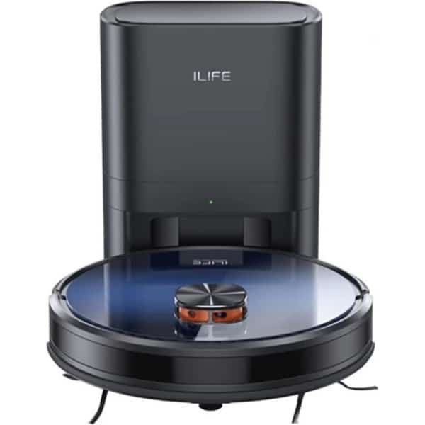 Robotstofzuiger - Laadstation - Leegt automatisch - 3000Pa - Appbediening - Stembediening - Vacuümzuiger - 150 minuten - Dweilen - LDS - Navigatiesysteem - 2.5 liter - 60 dagen niet legen - 10 mappen -