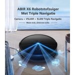 Robotstofzuiger Met Watertank - Robotstofzuiger Met Dweilfunctie - Natte En Droge Reiniging - Intelligent Automatisch Opladen - Kaart Geheugen - Werkt Met Alexa En Google Home - Afstandsbediening