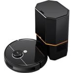 Robotstofzuiger - Stofzuiger - Automatisch leegstation - Laserlidar - 6500PA - 14,8V - 32W - 3200mA - Multi-Floor Mapping - Zwart