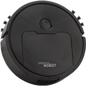 Robotstofzuiger Zwart - Dweilfunctie - Geschikt voor huisdieren - Oplaadbare Multifunctionele Slimme kleine Robotstofzuigers - Stofbot