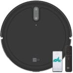 Robotstofzuiger met 5000Pa Sterke Zuigkracht en Gyroscoop Navigatie