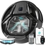 Robotstofzuiger met 6000Pa Zuigkracht, Obstakeldetectie en Tapijtherkenning