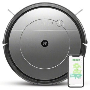 Robotstofzuiger met Dweilfunctie en Wi-Fi - Meerdere Schoonmaakmodi en Spraakassistent Compatibiliteit