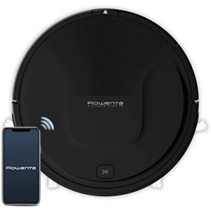 Robotstofzuiger met Infraroodsensoren - 3-in-1 Stofzuiger voor Tapijten, Compatibel met Spraakassistenten, Zwart