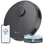 Robotstofzuiger met Mopfunctie - 4000 Pa Zuigkracht, 200 min Loopduur, Multi-stage Mapping en No-Go Zones