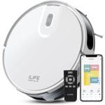 Robotstofzuiger met SoF-navigatie en 5000 Pa zuigkracht - 2-in-1 stofzuiger en dweil