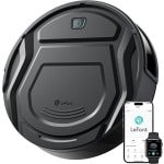 Robotstofzuiger met Wi-Fi en Alexa, 3000Pa zuigkracht, 200 min reinigingstijd, obstakelvermijding 190°, geschikt voor harde vloeren en tapijten