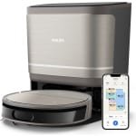 Robotstofzuiger met alles-in-één dockingstation - PHILIPS - XU9100/10 - 9000-serie - 8000 Pa - ≤ 66 dB - Metaal