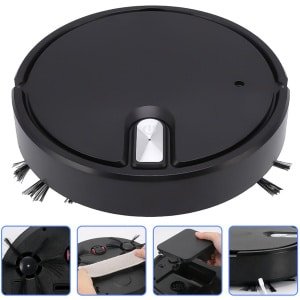 Robotstofzuiger met dweilfunctie - Robot Vacuum - 1500 Pa Zuigkracht, op te laden via USB - veegt - Zuig - dweilen en sproeibevochtigen 5 - in -1 handige reiniger