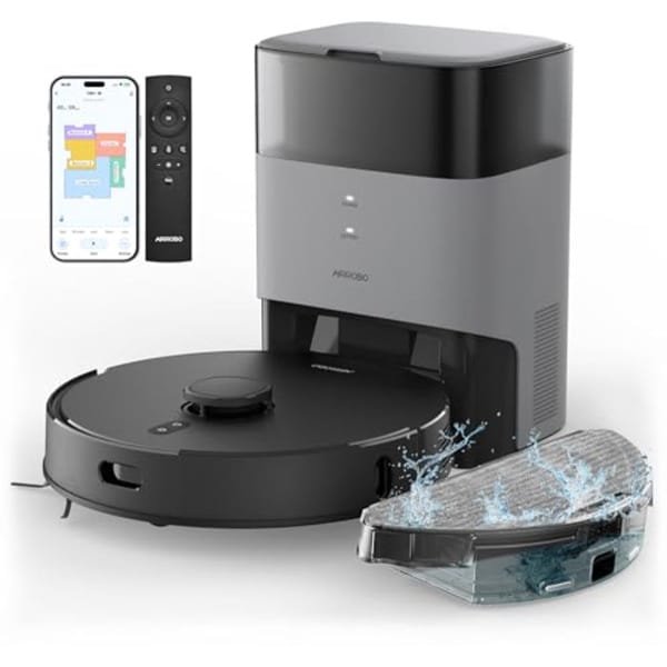 Robotstofzuiger met mopfunctie