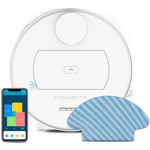 Rowenta X-plorer serie 75 RR7687 - Robotstofzuiger - Total Care - Wit