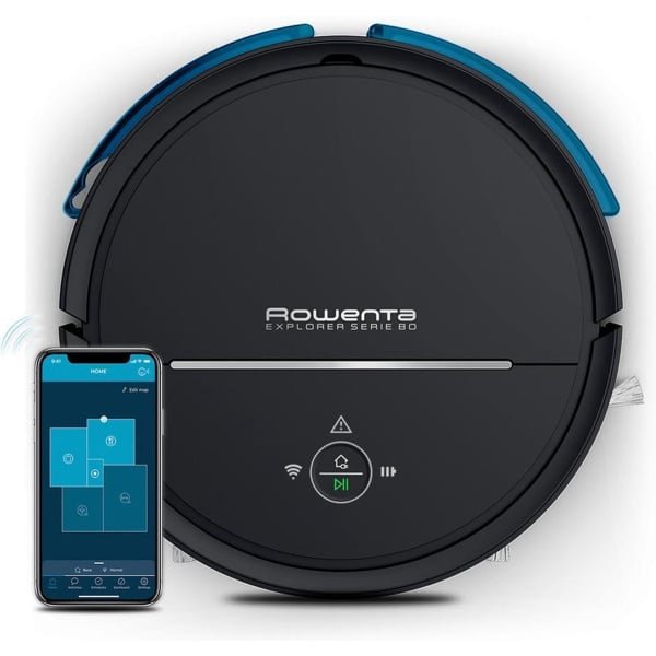 Rowenta robotstofzuiger Explorer Serie 80 RR7755 - Robotstofzuiger met dweilfunctie