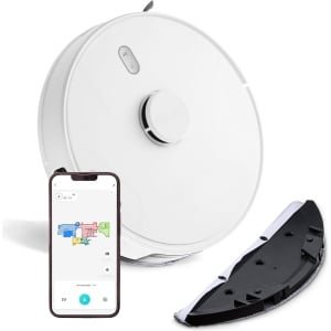 SCH® Robotstofzuiger huisdieren - Robotstofzuiger - Stofzuiger - Wit - ‎35cm x 35cm x 10cm