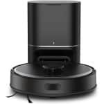 SCH® Robotstofzuiger met laadstation - Robotstofzuiger - Robotstofzuiger huisdieren - zwart - 33cm x 33cm x 10cm