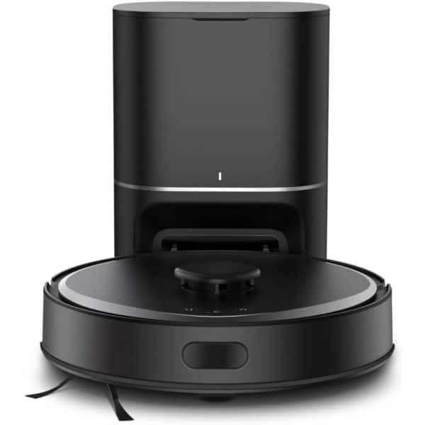 SCH® Robotstofzuiger met laadstation - Robotstofzuiger - Robotstofzuiger huisdieren - zwart - 33cm x 33cm x 10cm