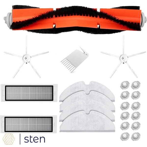 STEN Xiaomi Robotstofzuiger Onderdelen - Voor Xiaomi Roborock S6 - Full Set