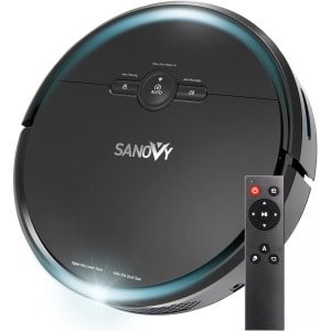 Sanovy 3 in 1 Robotstofzuiger met dweilfunctie - 1800 PA- Automatische laadstation - Dweilrobot - App