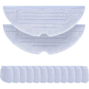 Set van 12 dweildoeken, accessoireset voor Roborock S8/S8+/S7 MaxV Plus/S7 MaxV Ultra / S7 Pro Ultra / S7 Pro Ultra / S7 / S7+ robotstofzuiger, microvezel, VibraRise wisserdoek, reserveonderdelen