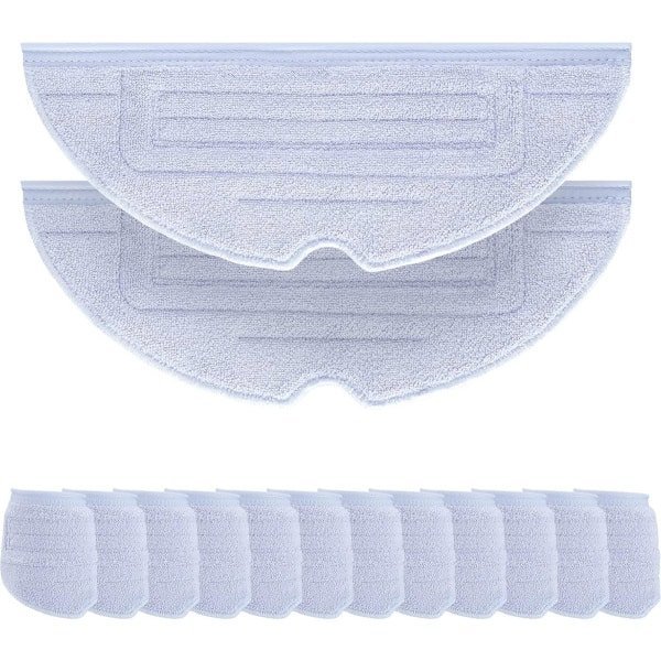 Set van 12 dweildoeken, accessoireset voor Roborock S8/S8+/S7 MaxV Plus/S7 MaxV Ultra / S7 Pro Ultra / S7 Pro Ultra / S7 / S7+ robotstofzuiger, microvezel, VibraRise wisserdoek, reserveonderdelen