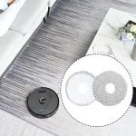Set van 4 Vervangende Reinigingsdoeken - Wasbare Microvezel - Robotstofzuiger Accessoires voor L10 Ultra L20 Ultra L10s Pro L10 Prime X40 Ultra