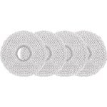 Set van 4 roterende dweildoeken voor Ecovacs Deebot X5 Omni robotstofzuiger