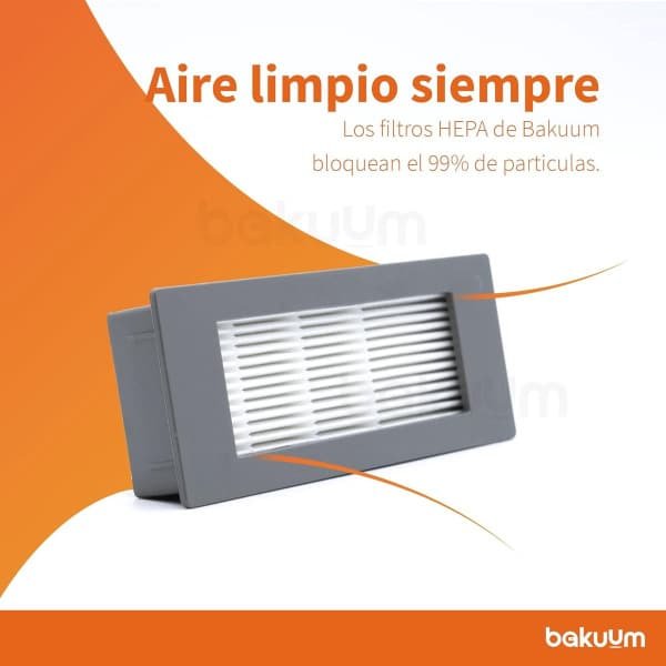 Set van 4 zijborstels en 3 Hepa-filters voor robotstofzuigers