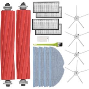 TOVBMUP Accessoires voor robotstofzuigers - 4 zijborstels + 2 hoofdborstels + 4 zijborstels + 4 filters + 2 reinigingsborstels - Geschikt voor Roborock S7 robotstofzuiger