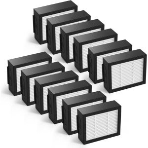 TOVBMUP Vervangende filters - Accessoires voor robotstofzuigers - geschikt voor iRobot Roomba robotstofzuigers - 12 stuks