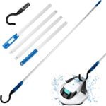 Telescoopstang met Haak voor Zwembadrobot en Reiniging - 152 cm Verstelbaar Aluminium