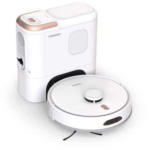 Tornado VCRMCWC - robotstofzuiger - met dweilfunctie - wit