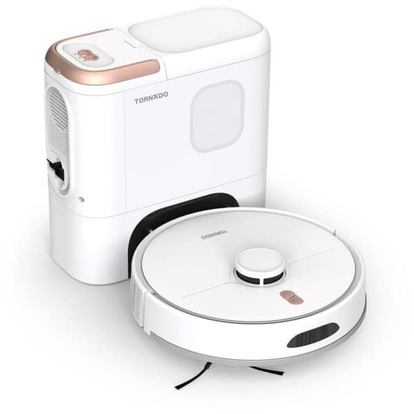 Tornado VCRMCWC - robotstofzuiger - met dweilfunctie - wit