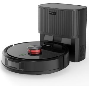 VONKO S6 Pro Robotstofzuiger met Dweilfunctie - Robotstofzuiger met Laadstation - 6000Pa Zuursterkte - LIDAR-Navigatie - 180 Minuten Werktijd - Geschikt voor Dierenhaar, Tapijten en Vloeren