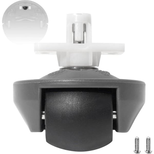 Verbeterd stil universeel wiel - geschikt voor robotstofzuiger - 1 stuk - rubber