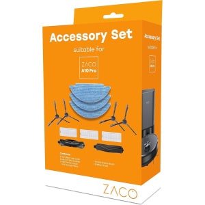 Vervangende Accessoireset voor Robotstofzuiger met Dweilfunctie en Zelflozend Station - Accessoires & Reserveonderdelen