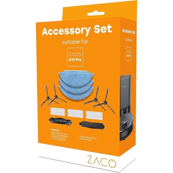 Vervangende Accessoireset voor Robotstofzuiger met Dweilfunctie en Zelflozend Station - Accessoires & Reserveonderdelen