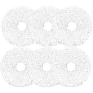 Vervangende Doeken voor Robotstofzuigers in Set van 6 - Zachte Microvezeldoeken