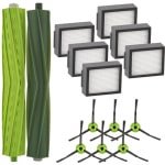 Vervangende Onderdelen Set voor Robotstofzuigers - 14 Stuks Inclusief Rolborstels en HEPA-Filters