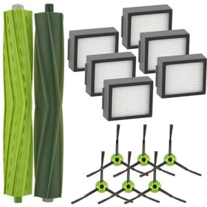 Vervangende Onderdelen Set voor Robotstofzuigers - 14 Stuks Inclusief Rolborstels en HEPA-Filters