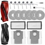 Vervangende accessoires voor robotstofzuiger - set van 2 rolborstels, 6 zijborstels, 6 dweilkussentjes