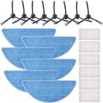 Vervangende onderdelenset Geschikt voor ILIFE ZACO V3 V3S V5 V5S Pro V5x robotstofzuiger