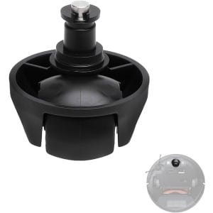 Voorwiel geluidsarm - geschikt voor robotstofzuigers - 1 stuk - zwart - reservewiel