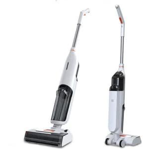 WNHB® Draadloze Stofzuiger & Slimme Dweilrobot - 5500Pa Zuigkracht - Zelfreinigend in 1 Minuut - Grote Dubbele Watertank - 3-in-1 Stomen, Zuigen & Dweilen