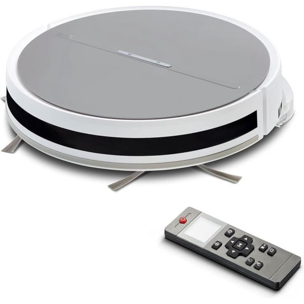 White-label Robotstofzuiger met Laadstation - Robotstofzuigers Huisdieren - Stofzuiger - Wit