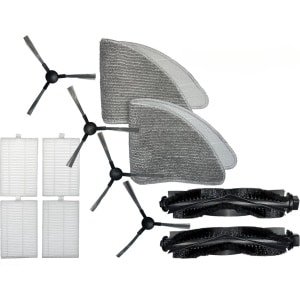 XR-500 Accessoiresset - Geschikt voor CleanDays Robotstofzuiger XR-500 - Onderhoudsset - 12 delig