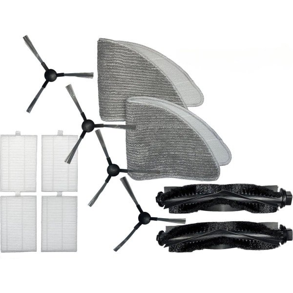 XR-500 Accessoiresset - Geschikt voor CleanDays Robotstofzuiger XR-500 - Onderhoudsset - 12 delig