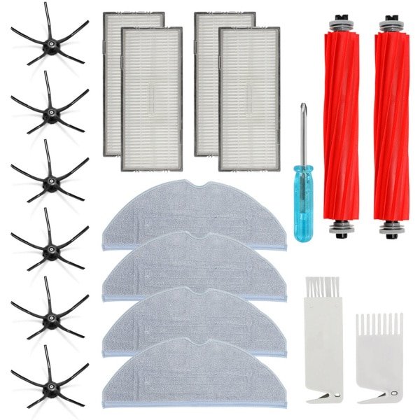 Xiaomi robotstofzuiger onderdelen - Stofzuiger onderdelen voor Xiaomi Roborock S7 - Accessoires Set voor Xiaomi Roborock S7 / S7 MaxV / S7 MaxV Plus / S7 MaxV Ultra - Vervangbare Robot Stofzuiger Onderdelen